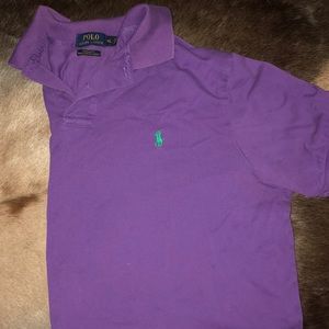 Polo Purple Golf Shirt